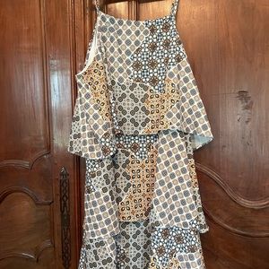 Juniors Copper Key short dress in size large